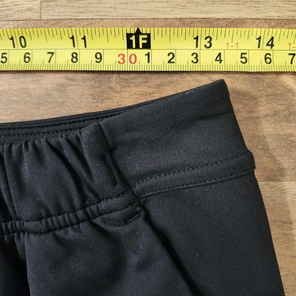 Lululemon Black Pants Slim-Fit Womens Size 4 Drawstring 4-Pocket
